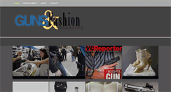 Desktop Screenshot of gunsandfashion.com